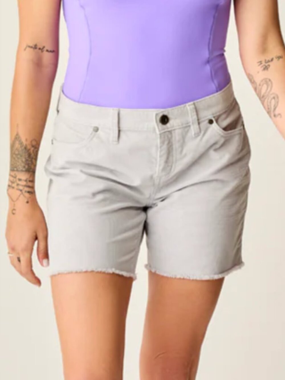 Carve Designs Quarry Gray Corduroy Shorts Size 16 NWT Oahu High Rise 6"